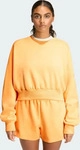 Adidas KA7017-0001, Adidas Soft Lux Sweatshirt, locker geschnitten Semi Ice...