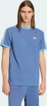 Adidas KC8638-0001, Adidas T-Shirt, 3-Streifen Crew Blue / Light Blue / White...