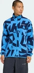 Adidas KA9545-0002, Adidas Terrex Multi Printed Fleecejacke Ray Blue / Legend Ink