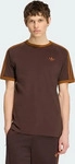 Adidas KT5054-0004, Adidas T-Shirt, 3-Streifen Aurora Coffee / Dusky Bronze...