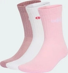 Adidas KQ6799-0005, Adidas Linear Crew Cushioned Socken, 3 Paar Magic Mauve / White /