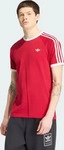 Adidas KT5052-0003, Adidas T-Shirt, 3-Streifen Team Victory Red / White M&auml;nner