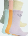 Adidas JI9505-0003, Adidas Trefoil Cushion Crew Socken, 6 Paar Silver Green /...