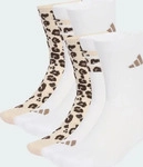 Adidas KH0164-0004, Adidas Leo Grafik Socken 3 Paar Crystal Linen / Khaki Six / Dark