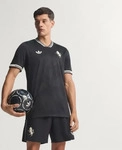 Adidas KC3487-0003, Adidas Juventus Turin 25/26 Ausweichtrikot AUTHENTIC Black / Ecru