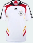 Adidas KD3997-0006, Adidas Deutschland 2007 Heimtrikot White Frauen