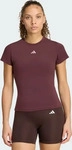 Adidas KY8003-0002, Adidas 3-STREIFEN STUDIO BABY T-SHIRT Aurora Ruby Frauen