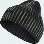Adidas KU7542-0004, Adidas Beanie mit verwaschener Optik Black / Olive Strata