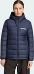 Adidas KG0024-0003, Adidas Terrex Multi Daunenjacke, CLIMAWARM, Kapuze, leicht Legend