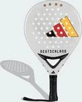 Adidas KL5442, Adidas GER OLP WC2026 Padelschl&auml;ger White / Carbon / Solar Red /