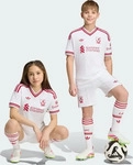 Adidas KF5699-0002, Adidas Liverpool FC 26/27 Kids Ausw&auml;rtsshorts White Kinder