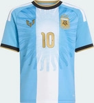 Adidas LD3307-0002, Adidas Argentinien Messi 26 Kids Trikot 10 Light Blue Kinder