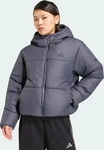 Adidas KS5305-0004, Adidas ESSENTIALS HIGHLOFT PUFFER JACKE, ISOLIERT Aurora Onix