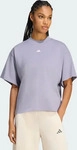 Adidas LF0088-0002, Adidas 3 STRIPES STUDIO BOYFRIEND T-SHIRT Slate Frauen