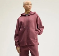 Adidas KR6225-0005, adidas by Stella McCartney Kapuzenjacke Burgundy Frauen