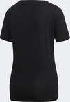 Adidas DP2361-0004, Adidas Essentials Linear T-Shirt Black / White Frauen