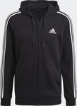 Adidas GK9032-0005, Adidas Essentials French Terry 3-Streifen Kapuzenjacke Black /