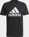 Adidas GK9120-0004, Adidas Essentials Big Logo T-Shirt Black / White M&auml;nner