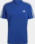 Adidas HE4410-0002, Adidas Essentials 3-Streifen T-Shirt Royal Blue / White M&auml;nner