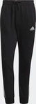 Adidas GK8831-0002, Adidas Essentials French Terry Tapered Cuff 3-Streifen Hose Black