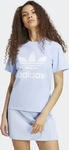 Adidas IB7419-0003, Adidas Adicolor Classics Trefoil T-Shirt Blue Dawn Frauen