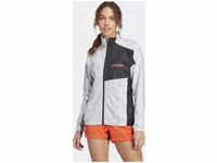 Adidas HZ1319-0004, Adidas TERREX Trail Running Windjacke White / Grey Two Frauen