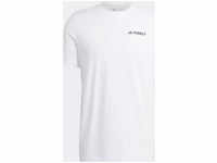 Adidas IL2648-0003, Adidas TERREX Graphic MTN 2.0 T-Shirt White Männer