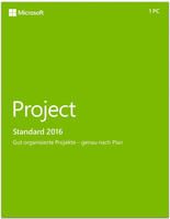Microsoft Project (2016) 32-bit/x64 Deutsch PKC Software