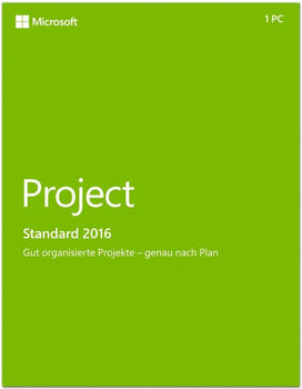 Microsoft Project 2016 Standard (DE) (PKC)