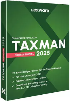 Lexware TAXMAN 2025 professional (Download)