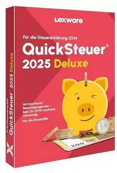 Lexware QuickSteuer 2025 Deluxe (Box)