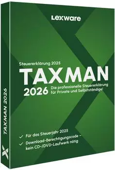 Lexware Taxman 2026 (Box)