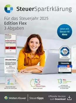 Steuertipps SteuerSparErklärung 2026 Flex (Download)