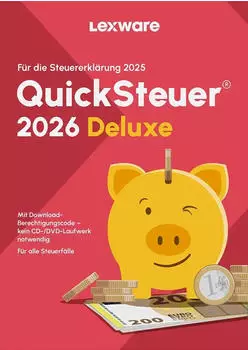 Lexware QuickSteuer 2026 Deluxe (Download)