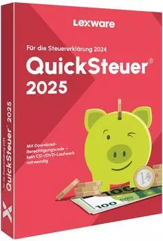 Lexware QuickSteuer 2025 (Box)