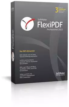 Rarewaves FlexiPDF Professional 2022, Windows, 3 PCs