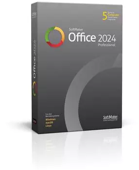 SoftMaker Office NX Pro 5 Lizenzen, Windows & Mac, mehrsprachig