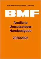 Amtliche Umsatzsteuer-Handausgabe 2025/2026