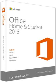 Microsoft Office 2016 Home and Student (Win) (DE) (PKC)