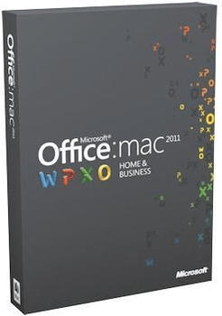 Microsoft Office Home & Business 2011 ESD DE Mac