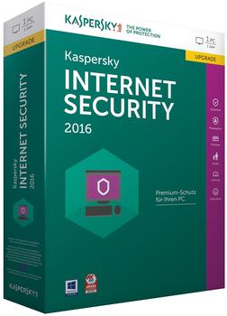 Kaspersky Internet Security 2016 Upgrade (1 User) (1 Jahr) (DE) (Win) (Box)