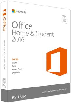Microsoft Office Home & Student 2016 PKC DE Mac