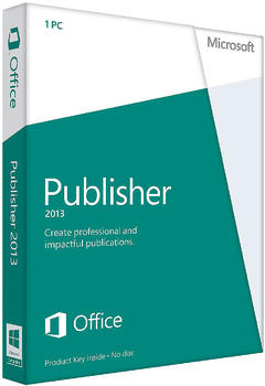 Microsoft Publisher 2013 (DE) (Win) (PKC)