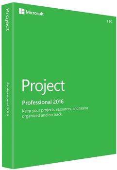 Microsoft Project 2016 Professional (DE) (Win) (ESD)