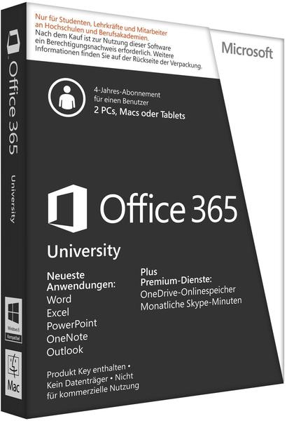Microsoft Office 365 University (DE) (Win/Mac) (PKC)