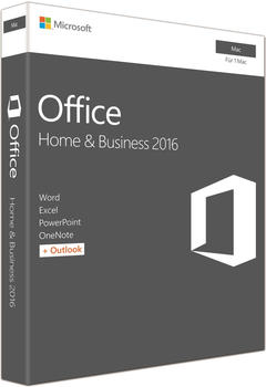 Microsoft Office 2016 Home and Business (Multi) (Mac) (ESD)