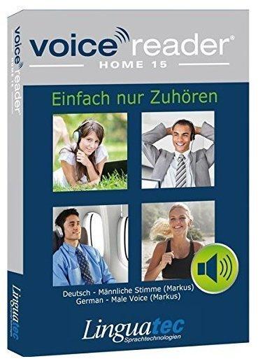 Linguatec Sprachtechnolog Voice Reader Home 15 Deutsch - männliche Stimme (Markus)