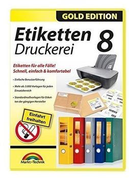 Markt+Technik Etiketten-Druckerei 8 (Win) (DE)