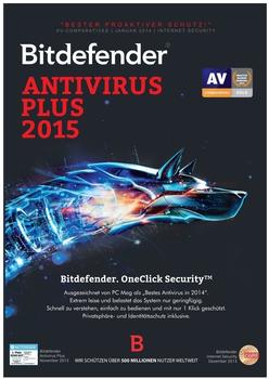 Bitdefender AntiVirus Plus 2015 (1 User) (1 Jahr) (DE) (Win) (ESD)