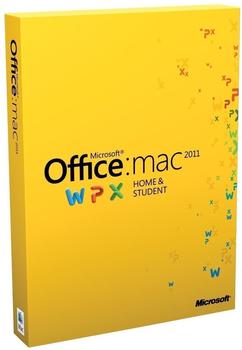 Microsoft Office 2011 Home and Student Family Edition (EN) (Mac) (3 User)